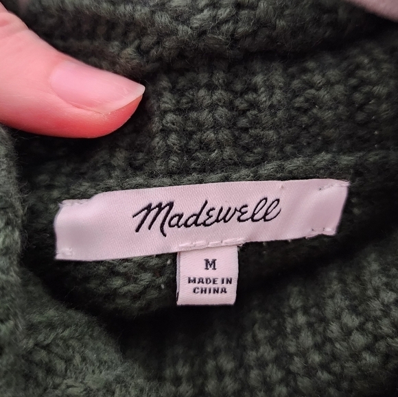Madewell Sadler Turtleneck Sweater M - Picture 4 of 7